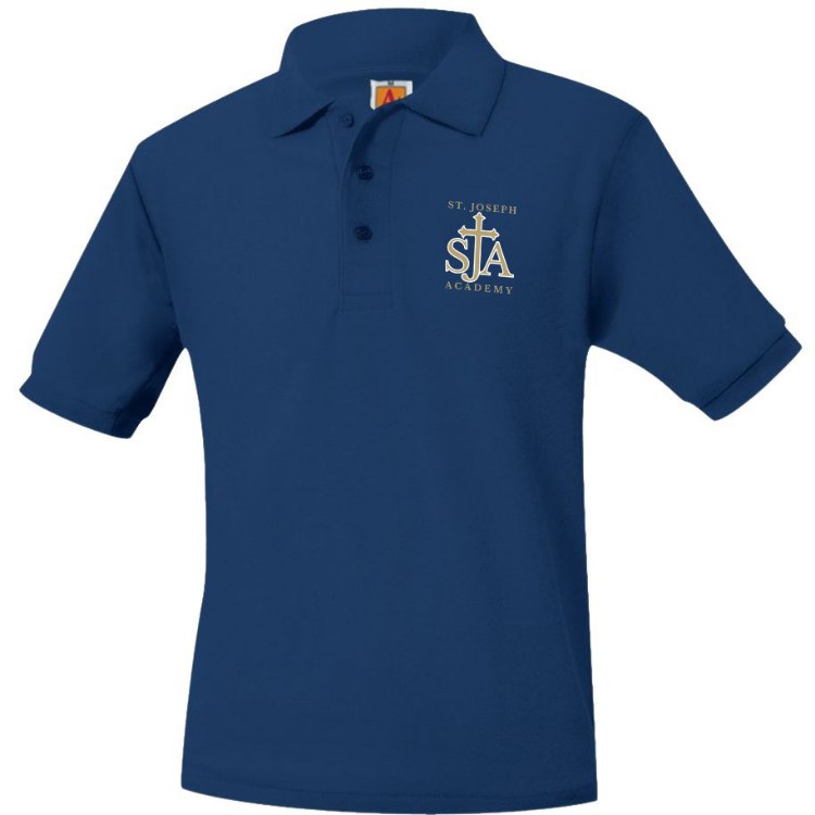 Picture of SJA Navy Short Sleeve Polo