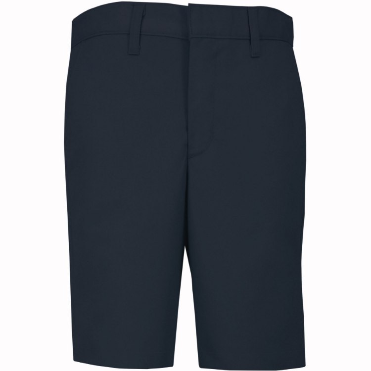 Picture of Navy Flat Front Boy/Men Shorts