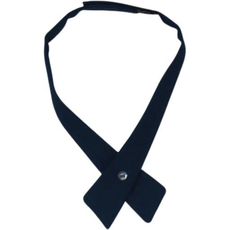 Picture of Navy Velcro Girl's Cross Tie