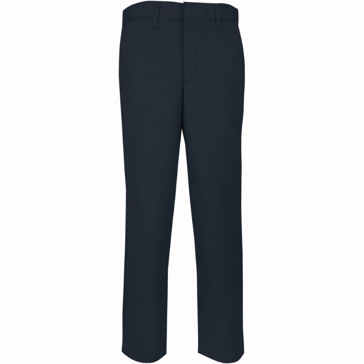 Picture of Navy Flat Front Boy Pants